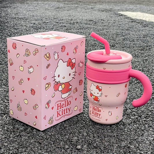 Hello Kitty Insulated Water Bottle – Cute, Large Capacity, Perfect for Gifts!