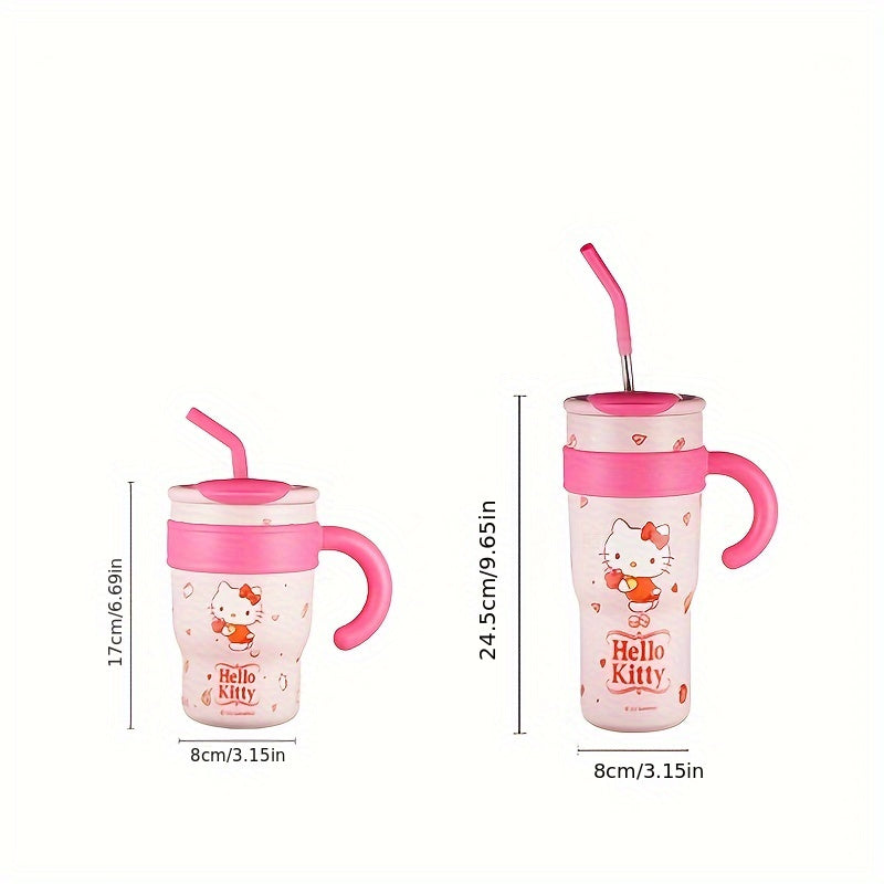 Hello Kitty Insulated Water Bottle – Cute, Large Capacity, Perfect for Gifts!