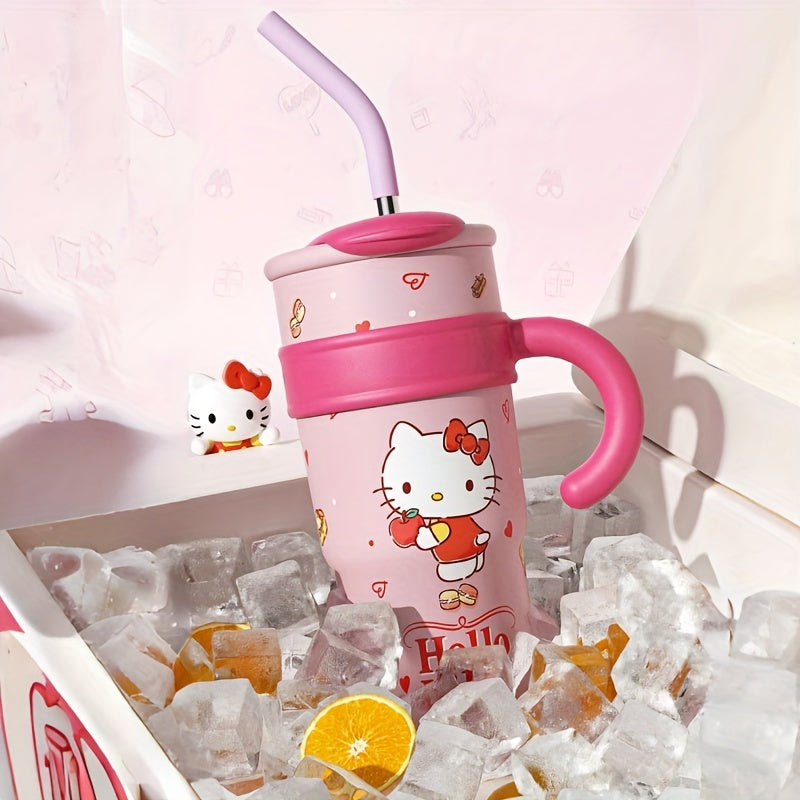 Hello Kitty Insulated Water Bottle – Cute, Large Capacity, Perfect for Gifts!