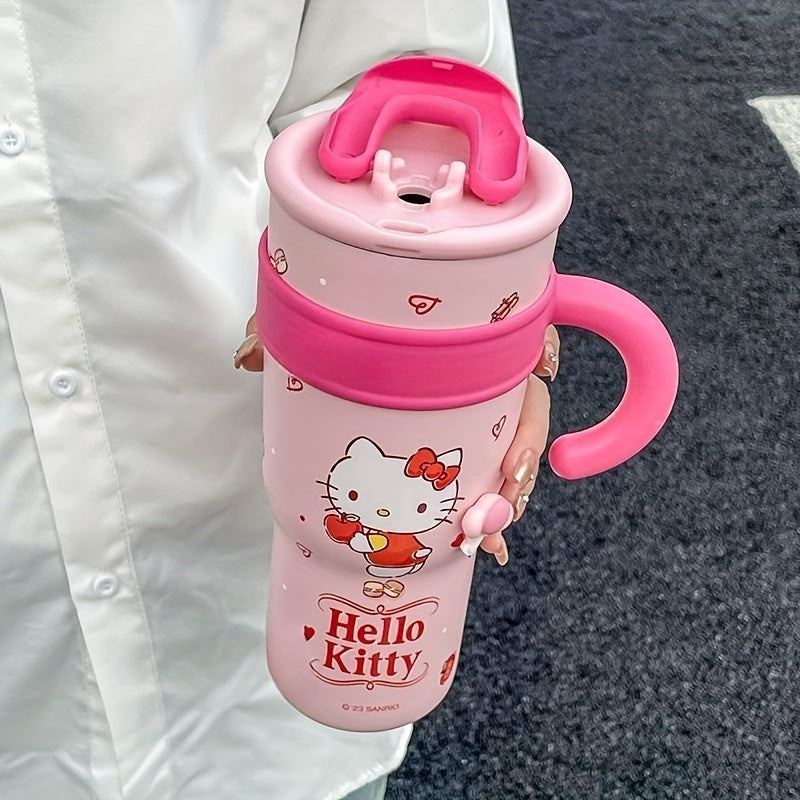 Hello Kitty Insulated Water Bottle – Cute, Large Capacity, Perfect for Gifts!