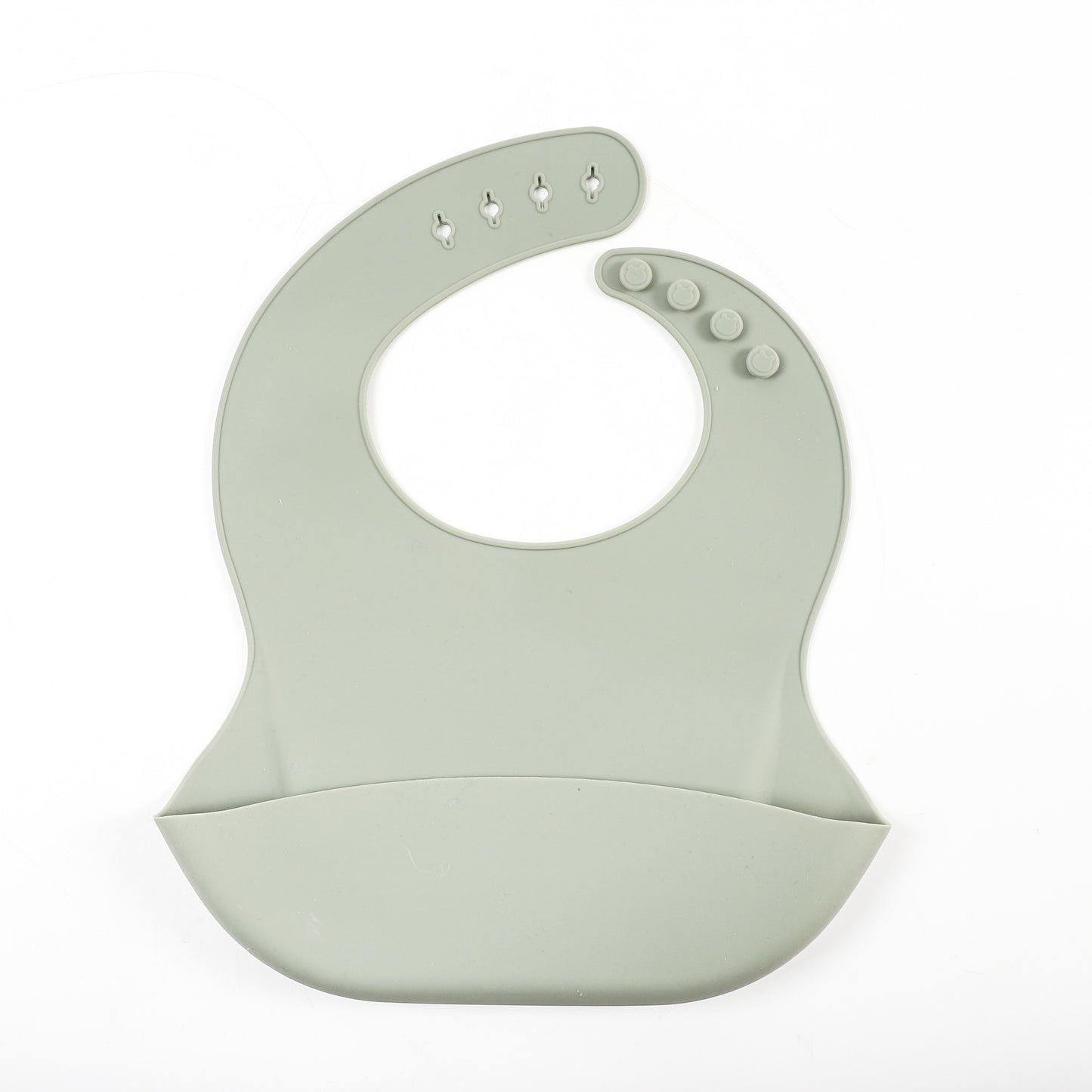 3PCS Silicone Baby Bibs – Food Grade, Neutral Colors, Perfect for Easter Gifts!