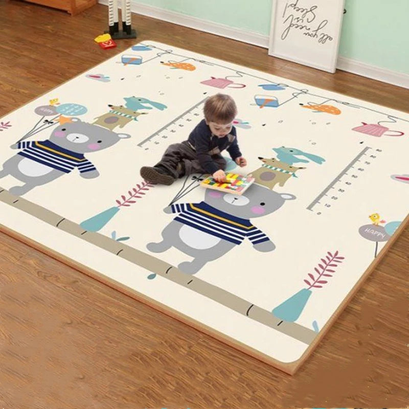 Waterproof Baby Play Mat – Soft, Foldable Crawling Carpet for Kids' Activities!