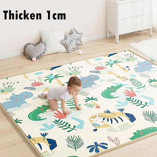 Waterproof Baby Play Mat – Soft, Foldable Crawling Carpet for Kids' Activities!