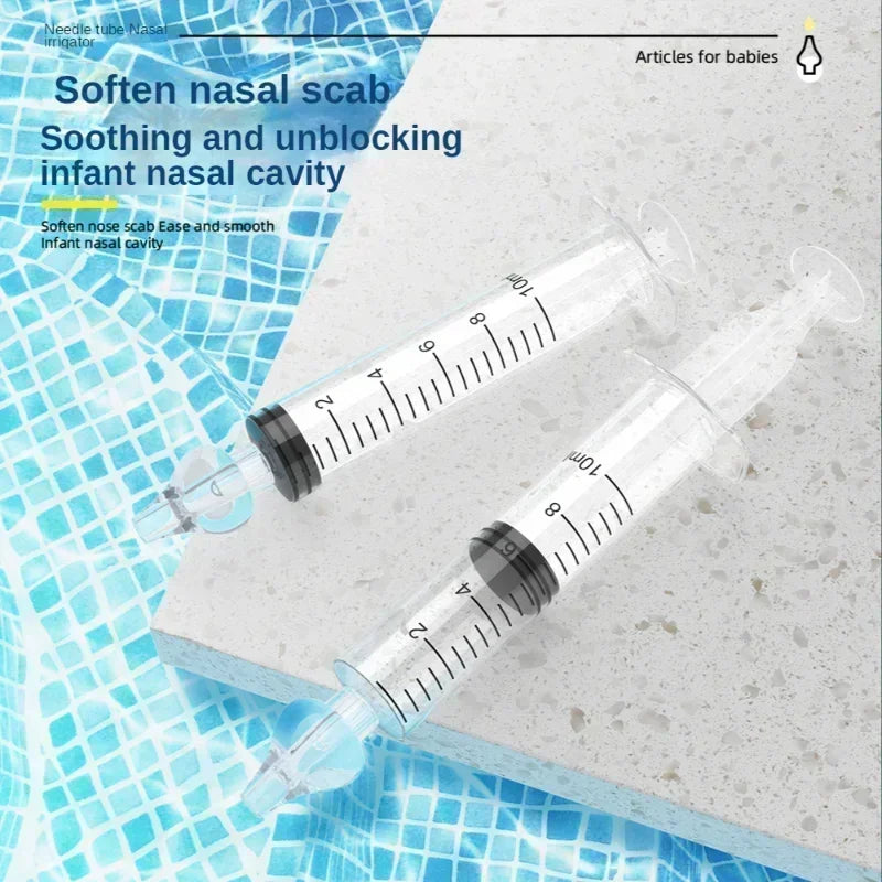 Baby Nasal Aspirator Syringe – 10/20ml Nose Cleaner for Rhinitis & Washing!