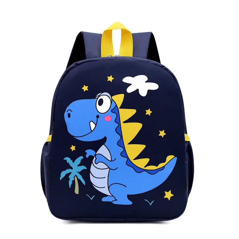 New Kids Backpack School Bag Cartoon Cute Dinosaur Printed Backpack Kindergarten Primary School Bookbag